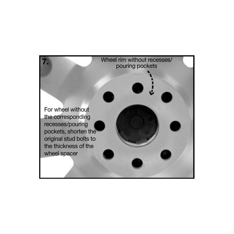 H&R DRM-Systeem Spoorverbreders 25mm 5x120 - Naaf 72,5mm - Boutmaat M14x1,5 -   Landrover
