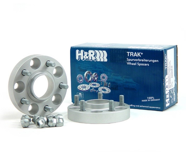 H&R Spoorverbreders 25mm 4x100 - Naaf 57,1mm - Boutmaat M12x1,5 -   Opel