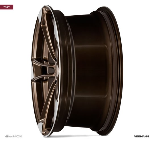 Veemann VM1 20X9 5X112 ET35 CRYSTAL-BRONZE-MACHINED-POLISHED Vel