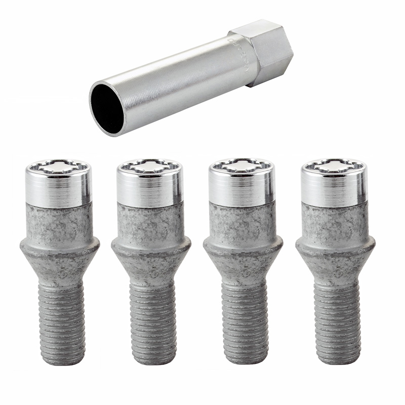 McGard HEX/Tuner Slotboutenset M12x1.50 - Konisch - Lengte 24mm (17mm kop)