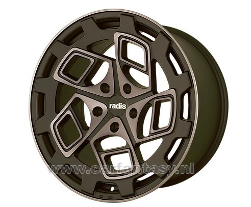 RADI8 CM9 8.5/9.5x18 5x100 35 Dark Mist 66,6 Velgen