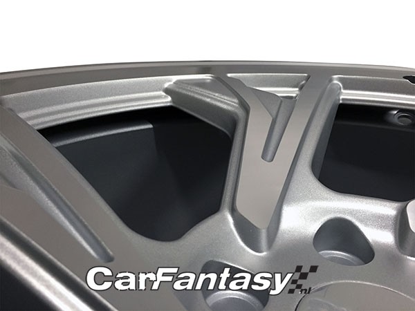 RADI8 C5 10.0x19 5x112 45 Matt silver/Machine face 66,6 Velgen