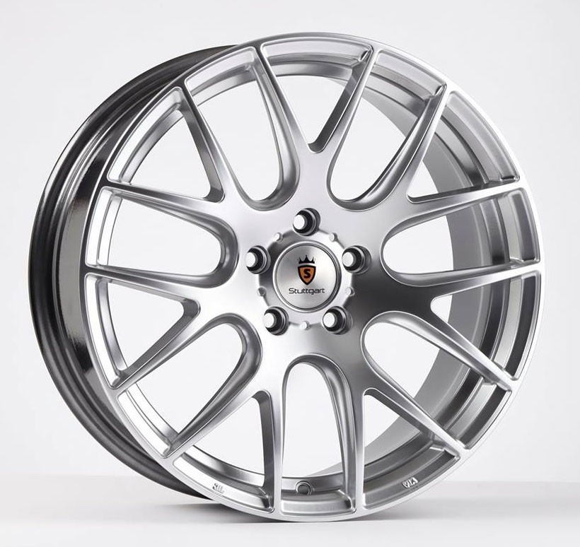 STUTTGART ST3 9.5x19 5x120 ET40 HYPER SILVER Velgen