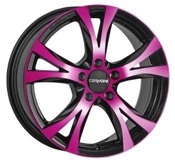 Velgen Carmani 9 Compete roze 6.5x16 5x100 ET38