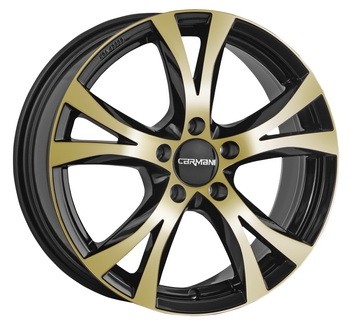 Velgen Carmani 9 Compete Goud 7.5x17 5x115 ET42