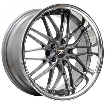 Z-Performance Two Gunmetal Inox 8x18 5x120 ET38 Velgen