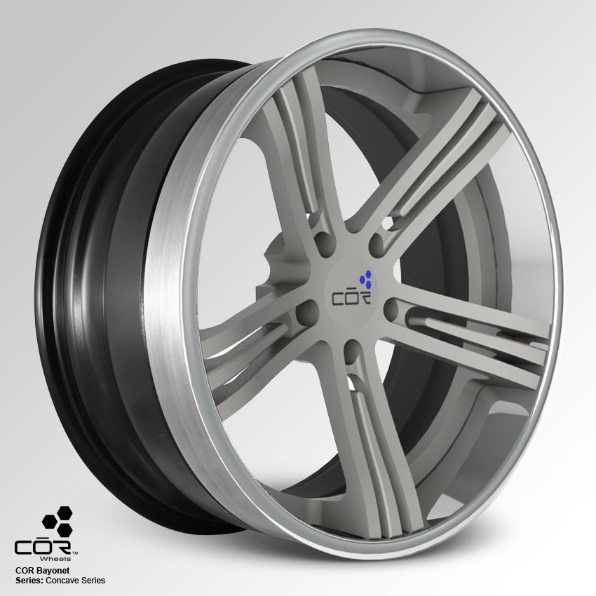 COR WHEELS Bayonet Concave 18x8.0J 5x130