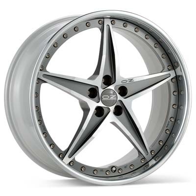 Velgen OZ Mito Rosso graphite silver 8.5x20 inch 5x114 ET35