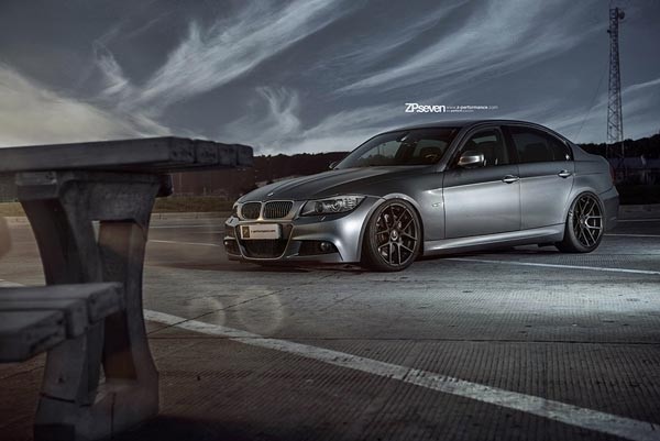 Z-Performance Seven Matte Black 10x20 5x120 ET45 Velgen