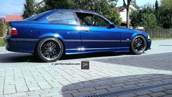 Z-Performance Two Black Chrome Inox 8x18 5x112 ET47 Velgen