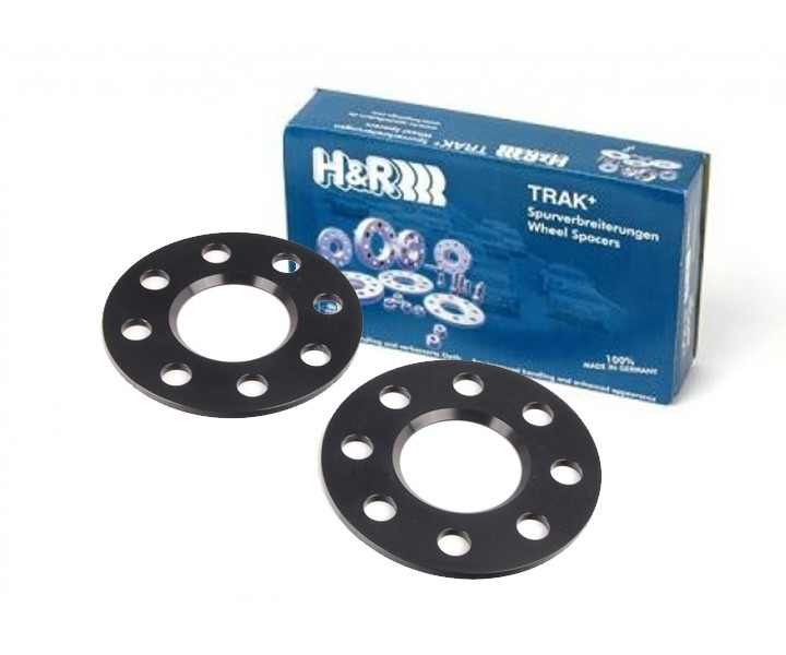 H&R Wielspacers DR06 Systeem 6 mm – 5x120 – Naaf 74 mm – Zwart