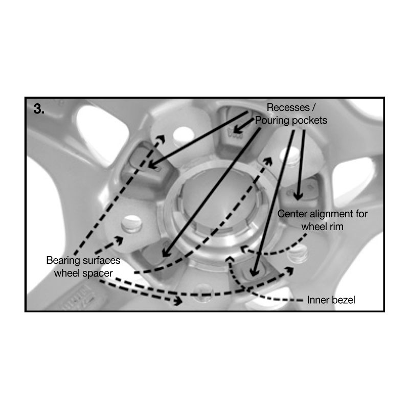 H&R DRA-Systeem Spoorverbreders 35mm 5x120 - Naaf 65,0mm - Boutmaat M14x1,5 -  Volkswagen - Zwart