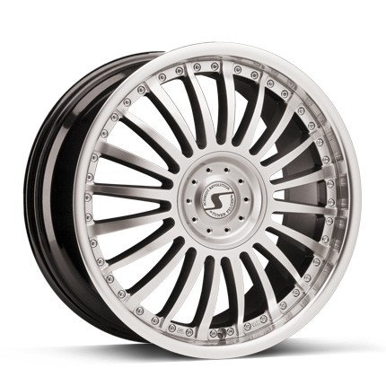Velgen Schmidt CF-Line-1-dlg-Highglosszilver 8.5x20 5x114,3 ET30