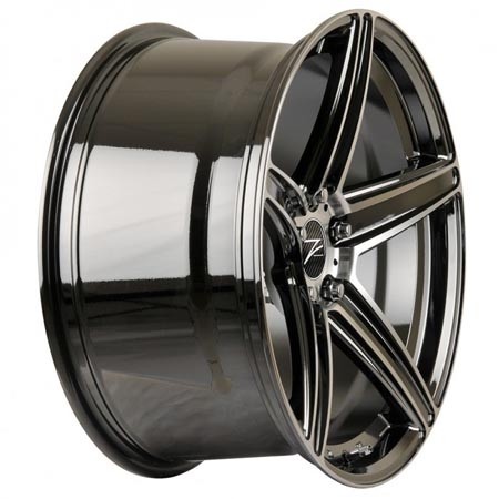Z-Performance Five Black Chrome - Face Polish 9,5x19 5x120 ET35