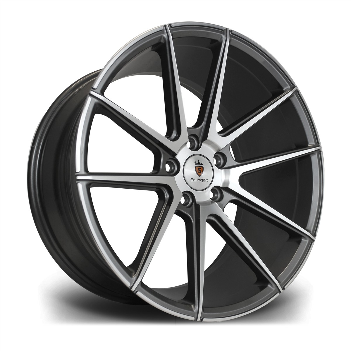 STUTTGART ST9 9.5x19 5X112 ET40 MATT GUNMETAL Velgen