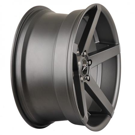 Z-Performance Six Matte Gunmetal 10x20 5x120 ET20 Velgen