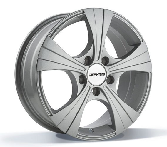 Carmani CA11 Rush 7,5x17 5x112 ET47 kristal zilver Velgen