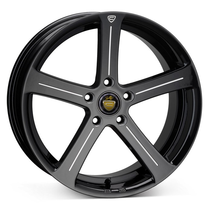 Cades APOLLO ACCENT BLACK 8.5/9.5x19 5x120 ET38