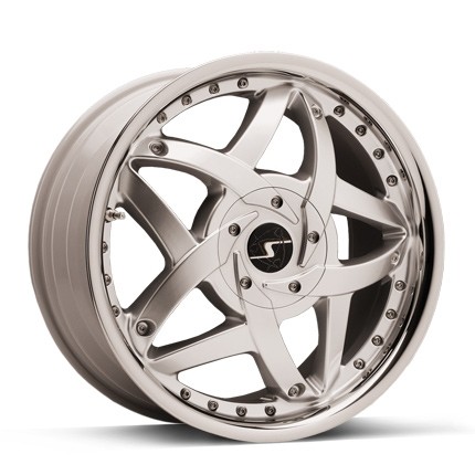 Velgen Schmidt Slider High Gloss zilver 8.5x17 5x100 ET30