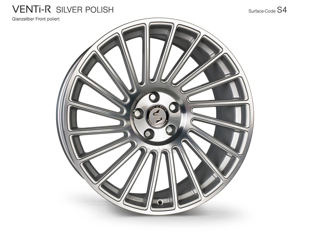 EtaBeta VENTi-R 8,5x20 5x114,3 ET35 Silver