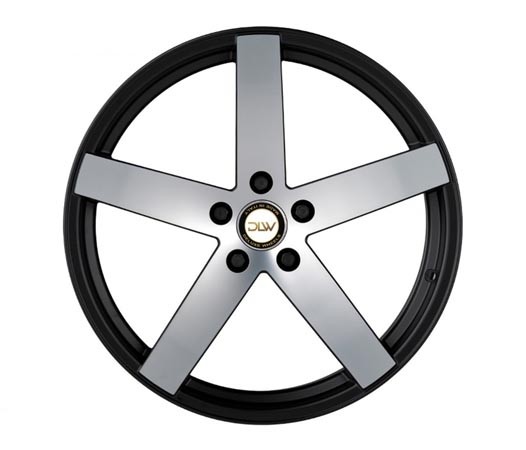 Deluxe Uros K Black Matt Polish 9,5x19 5x112 ET35 Velgen