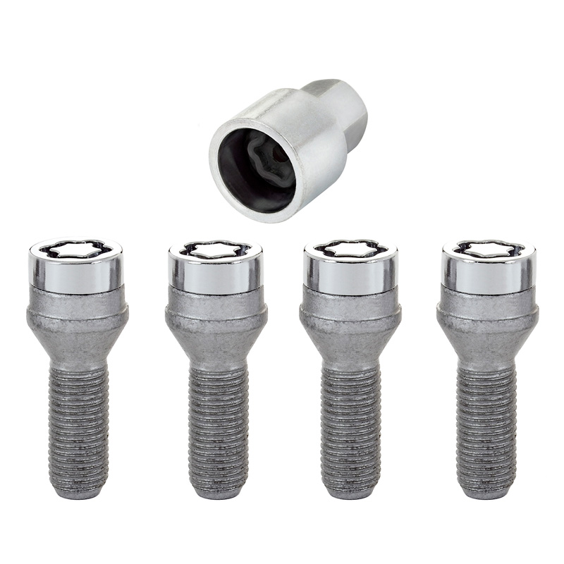 McGard Slotboutenset M12x1.25 - Konisch - Lengte 30.5mm (19mm kop)