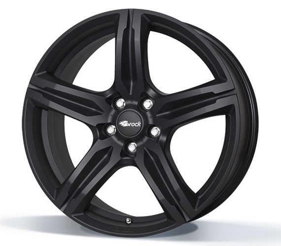 Brock B29 7,5x17 5x100 ET38 zwart mat gelakt (SKM) Velgen
