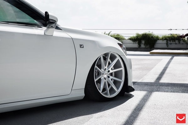 Vossen VFS1 9.0x20 5x120 ET20 Silver Brushed Mid Face