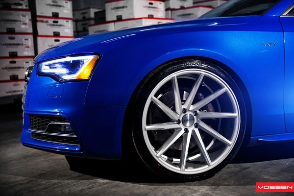 Vossen CVT 8.5x20 5x114 ET38 Metallic Gloss Silver Flat Face