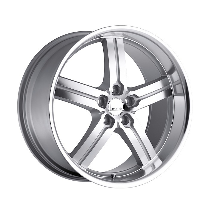 Velgen Lumarai Morro 20x8,5 5x114,3 ET37 Zilver Machined Face &
