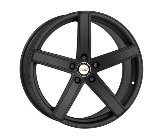 Deluxe Uros K Black Matt 8,5x19 5x112 ET35 Velgen