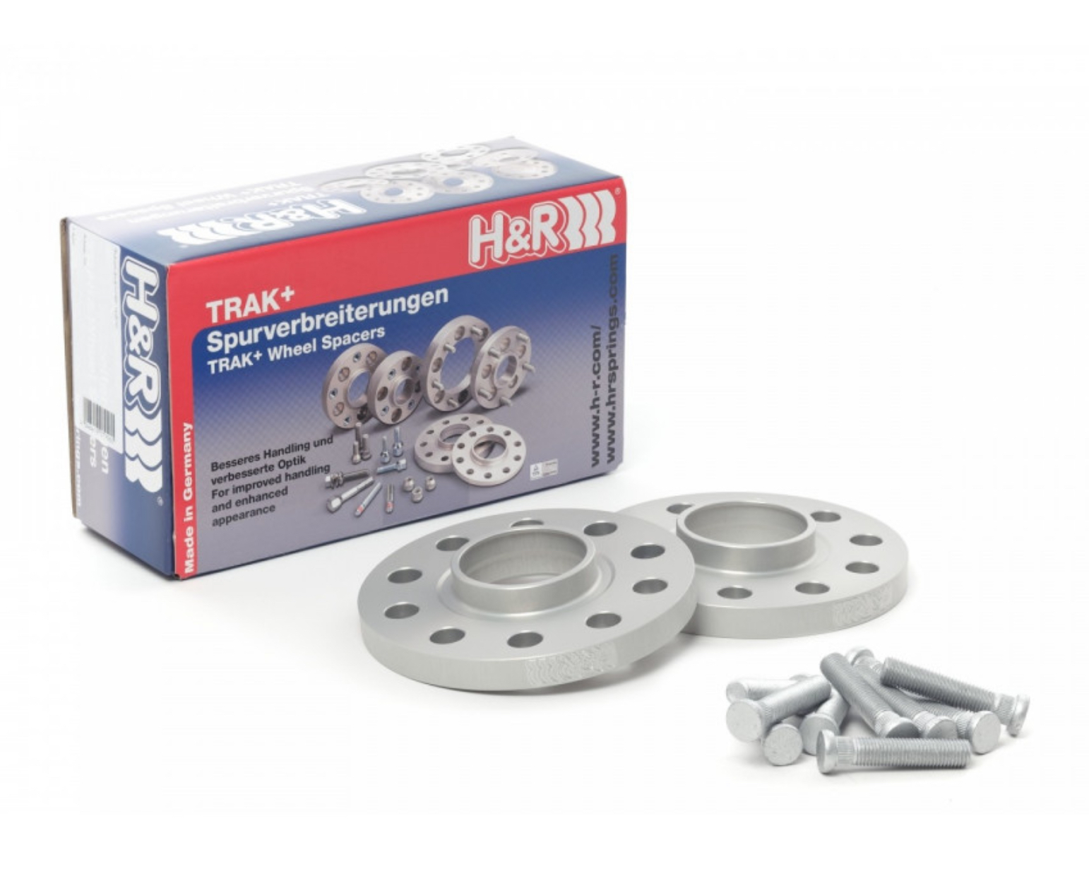 H&R DRS-Systeem Spoorverbreders 20mm 4x100 - Naaf 54,1mm - Boutmaat M12x1,5 -   Hyundai/Toyota
