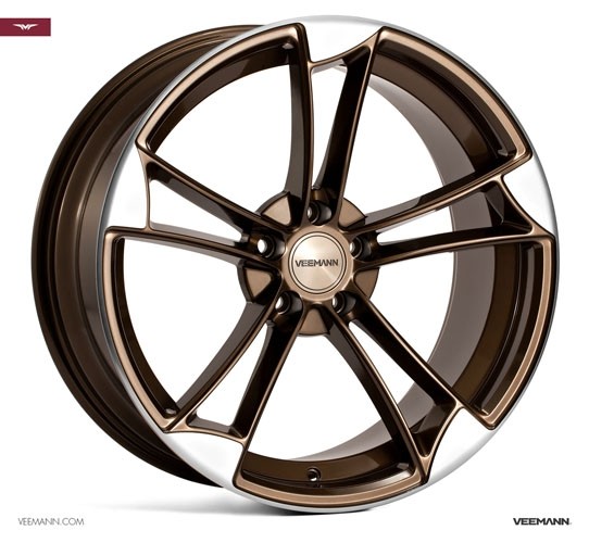 Veemann VM1 20X9 5X112 ET25 CRYSTAL-BRONZE-MACHINED-POLISHED Vel
