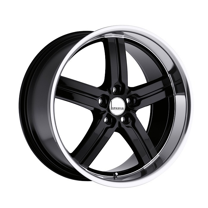 Velgen Lumarai Morro 20x10 5x114,3 ET44 Glanzend Zwart + Machine
