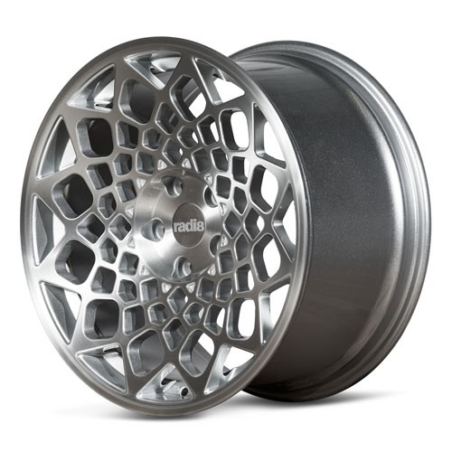 RADI8 B12 8.5/10.0x19 5X112 45 Matt silver/Machine face 66,6 Bre