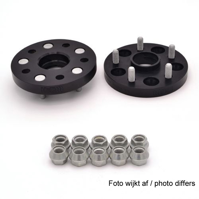 H&R DRM-Systeem Spoorverbreders 20mm 5x130 - Naaf 84,0mm - Boutmaat M14x1,5 -   SsangYong - Zwart