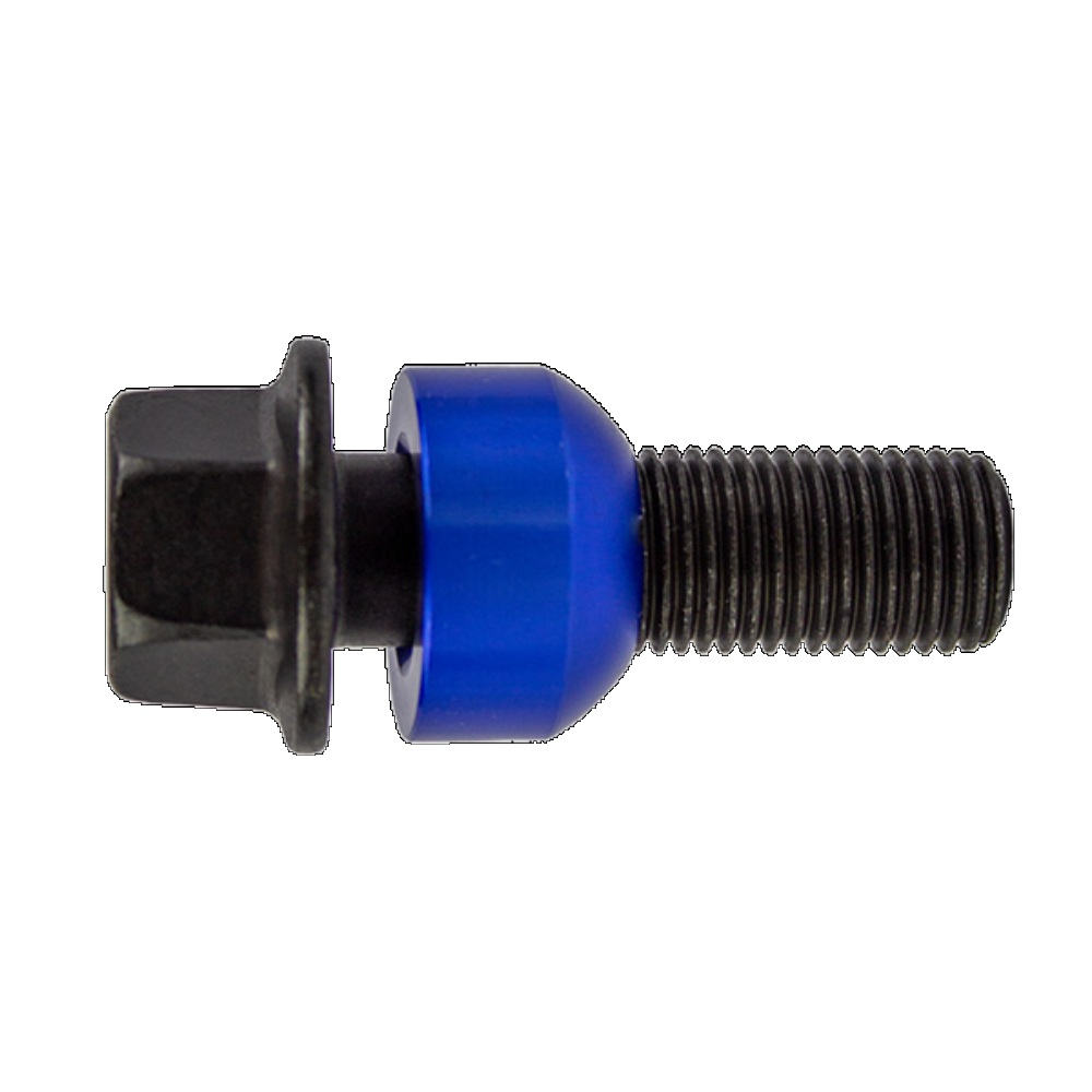 Wielbout M14 x 1,5 40mm Porsche Zwart