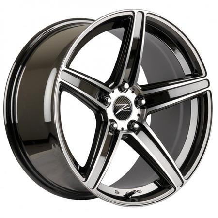 Z-Performance Five Black Chrome - Face Polish 8,5x19 5x120 ET35