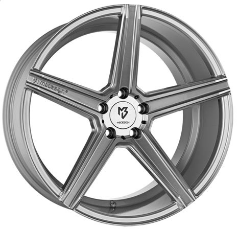 mbDESIGN KV1 Silver 9x20 5x114,3 ET40 Velgen