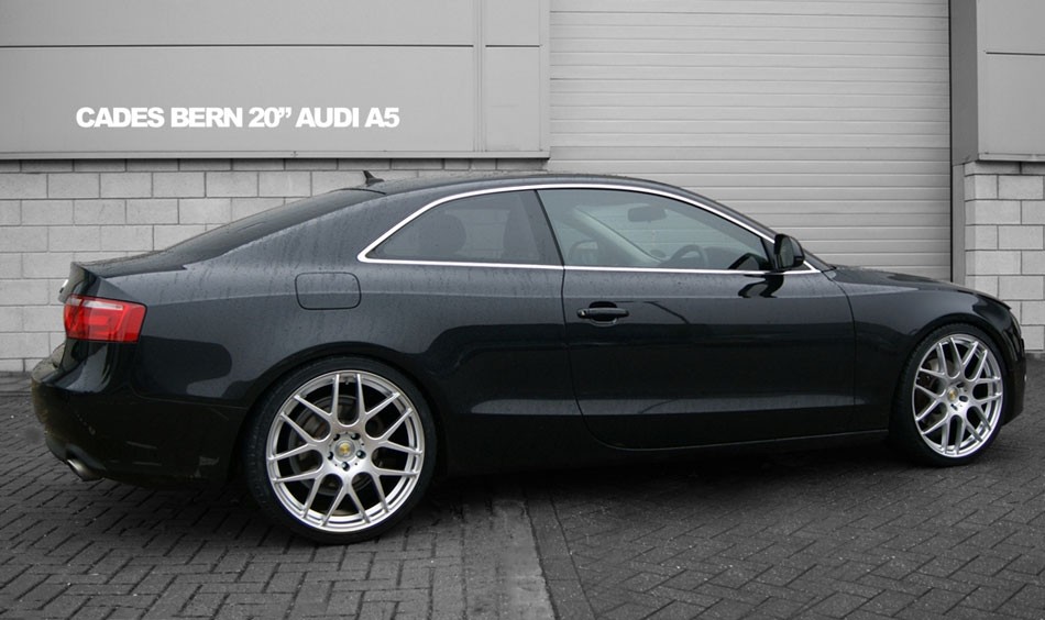 Cades BERN HIGH POWER SILVER ACCENT 8.5x20 5x112 ET35