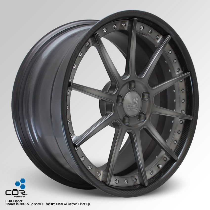 COR WHEELS Cipher Super Concave 21x8.0J 5x112