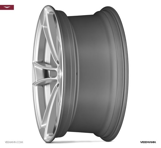 Veemann VM1 20X9 5X112 ET35 SATIN-SILVER-MACHINED-POLISHED Velge