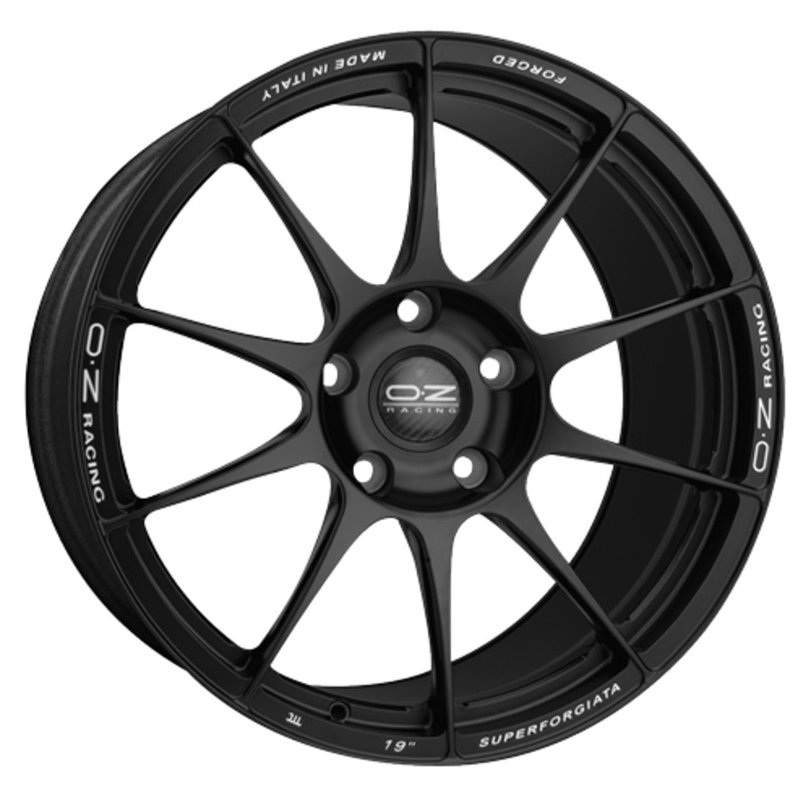 Velgen OZ Superforgiata 5 Fori matt black 8.5x19 inch 5x130 ET49