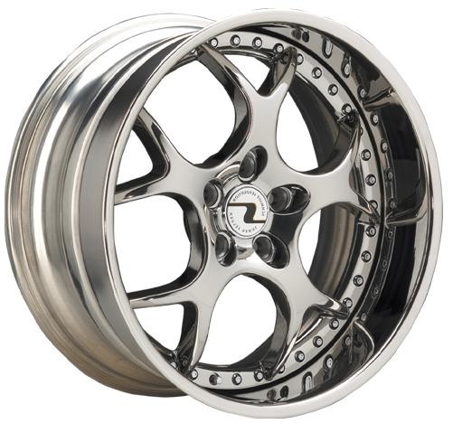 Schmidt VN Line Velgen (stappenrand) 3dlg chroom 8,5 - 9x19