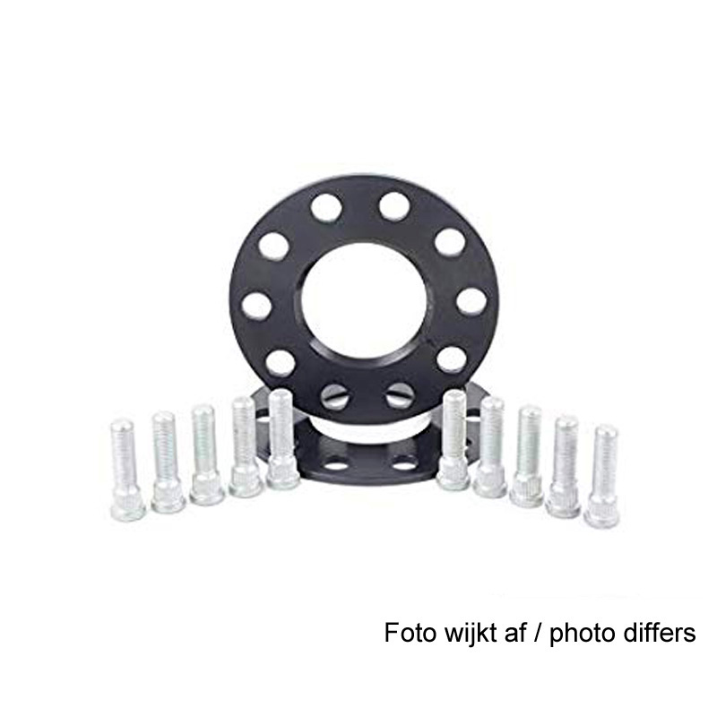 H&R DRS-Systeem Spoorverbreders 15mm 5x114,3 - Naaf 60,1mm - Boutmaat M12x1,5 -   Toyota - Zwart