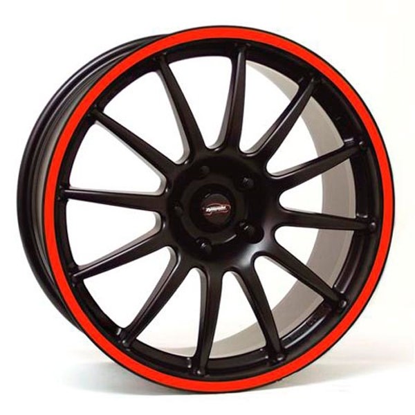 Team Dynamics Pro Race 1.2 9x18 5x100 ET 35 Mat Zwart + Rode Ran