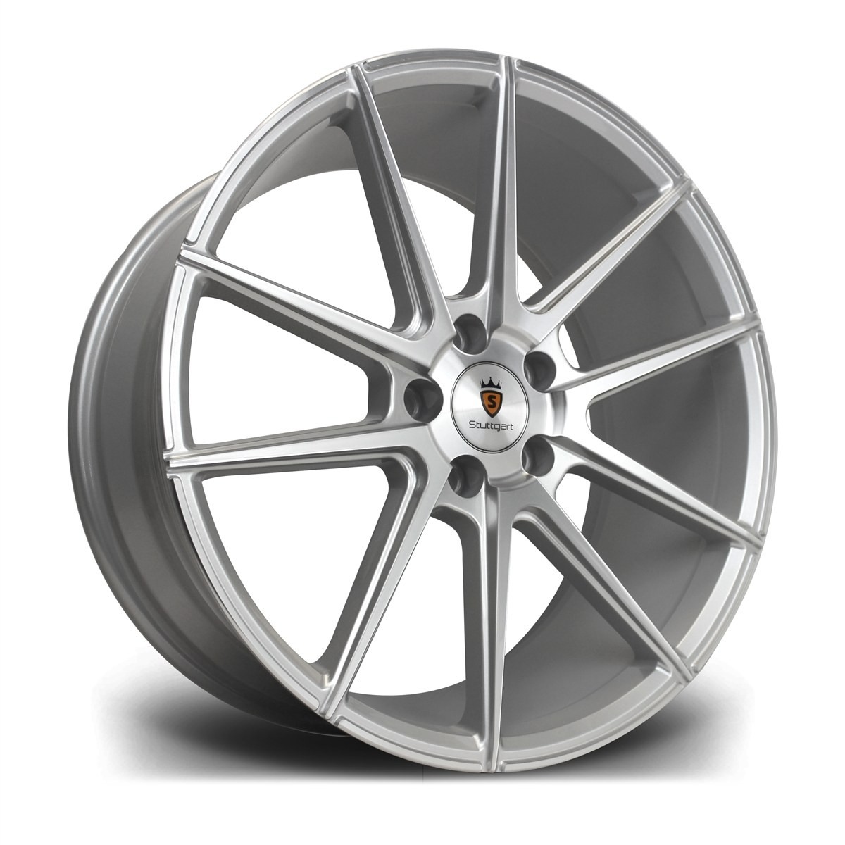 STUTTGART ST9 8x18 5X100 ET35 HYPER SILVER Velgen
