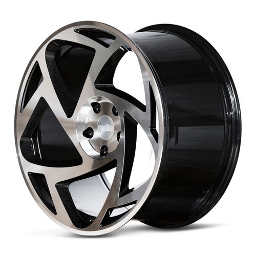 RADI8 S5 8.5/10.0x19 5x120 35 Gloss black machine face 72,56 Bre