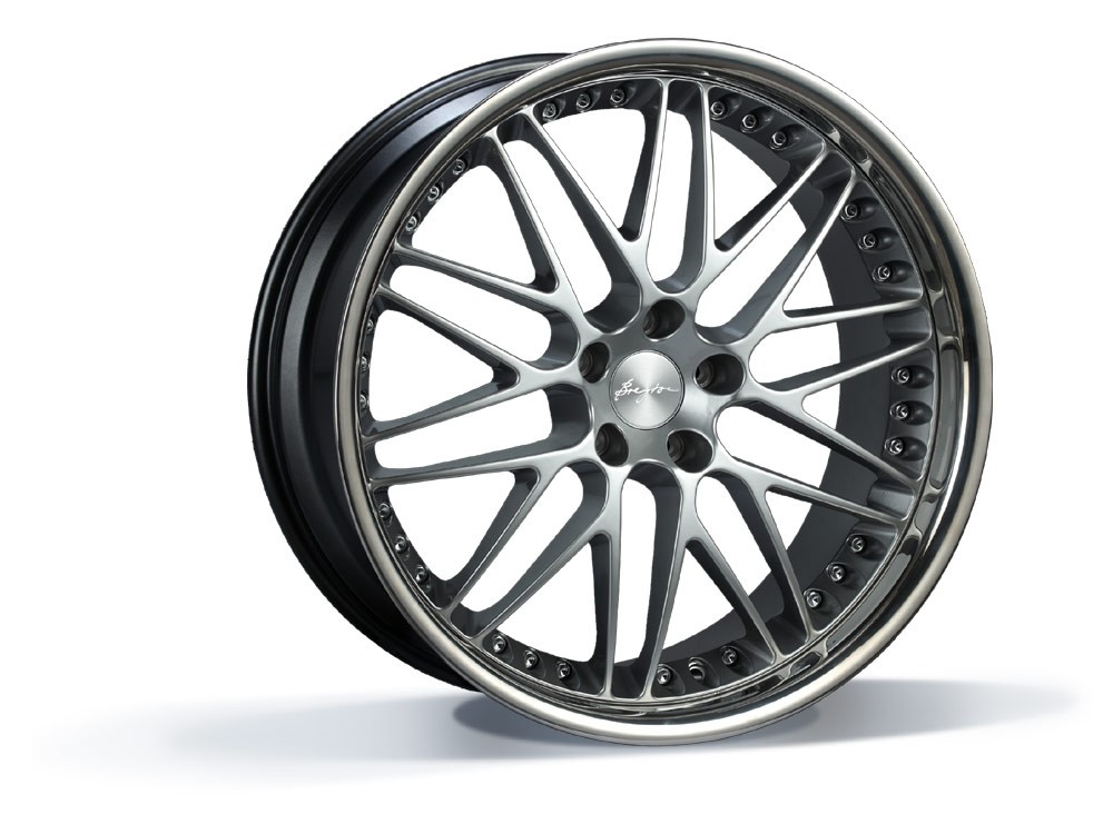 Breyton SPIRIT II 5x120 11x23 ET 40 Hyper silver (HC) with Stain