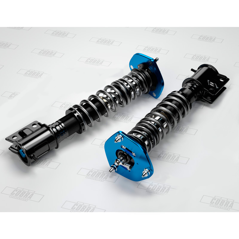 Cobra EVO-R Schroefset  BMW 3-Serie E46 Compact (2WD) 316-330-I/Diesel 2001- 40-75/30-60mm
